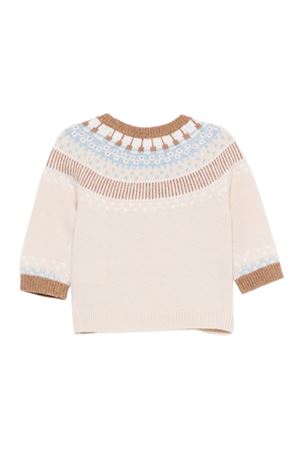 maglione in lana beige TARTINE ET CHOCOLAT KIDS | CB1803161
